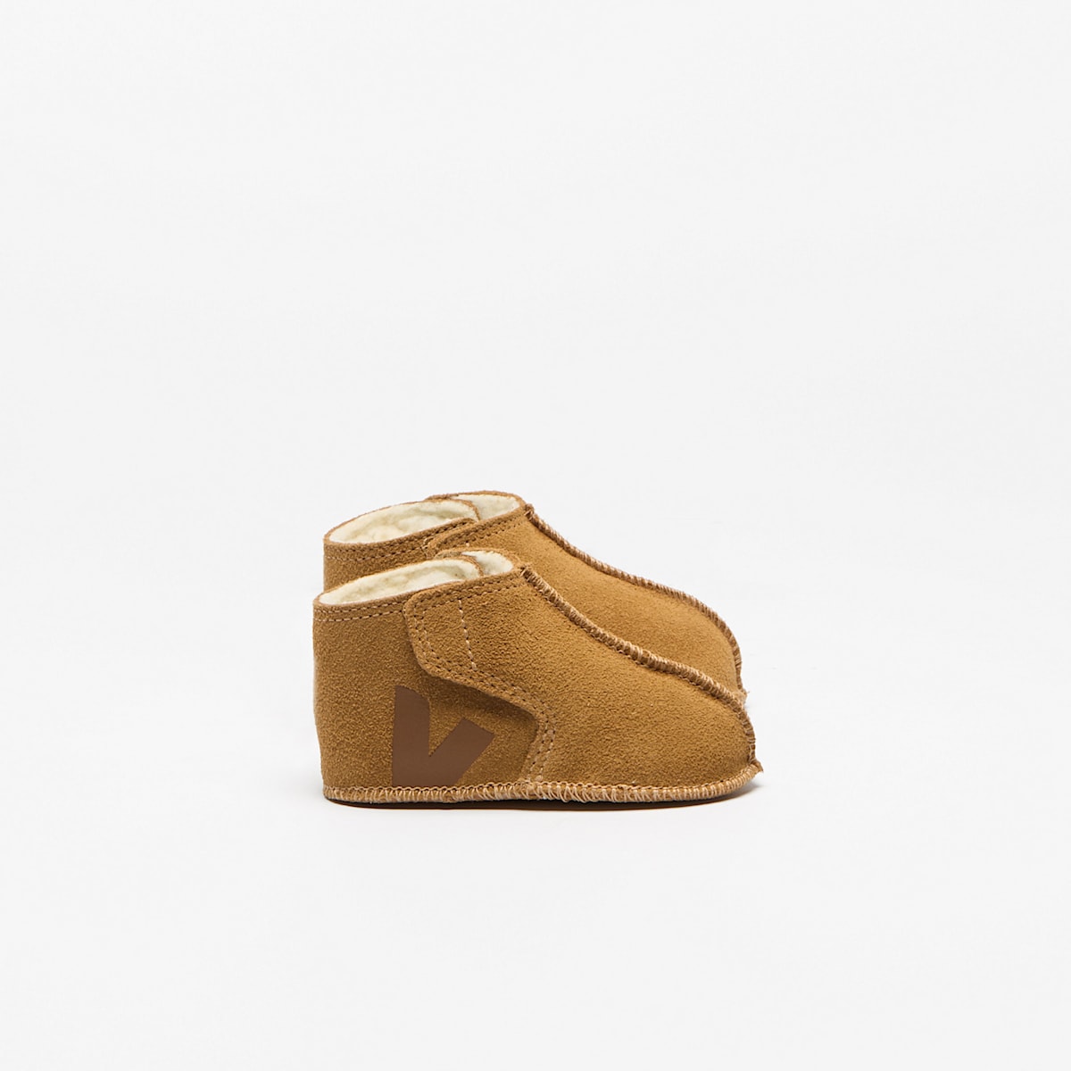 ORSO FURED SUEDE CAMEL COGNAC