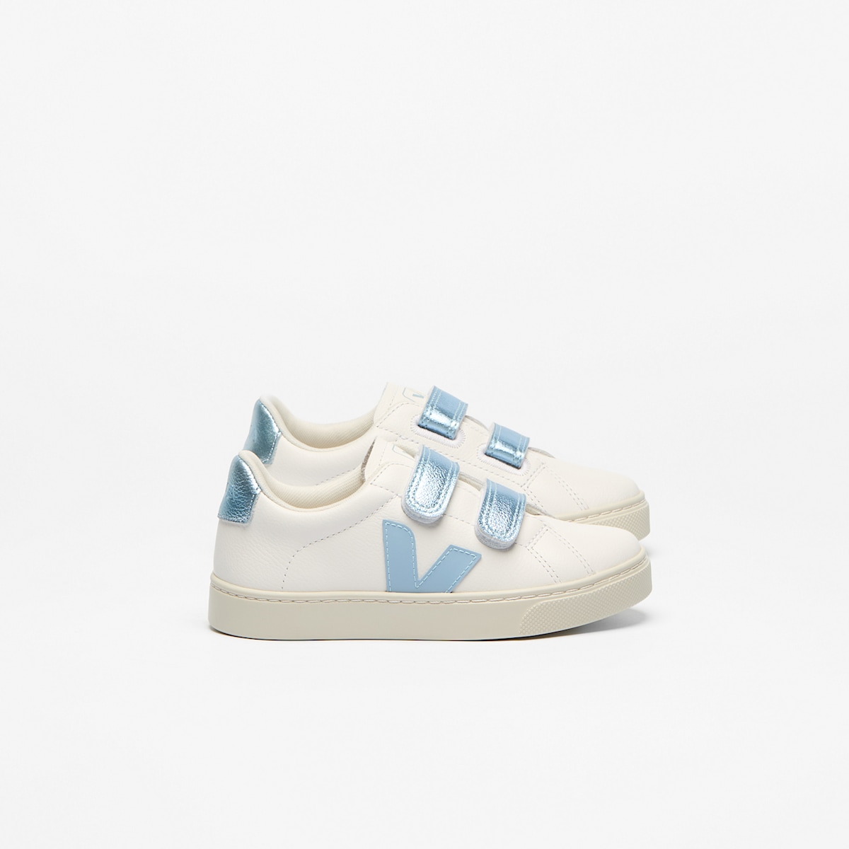 ESPLAR LEATHER WHITE STEEL ICEBERG