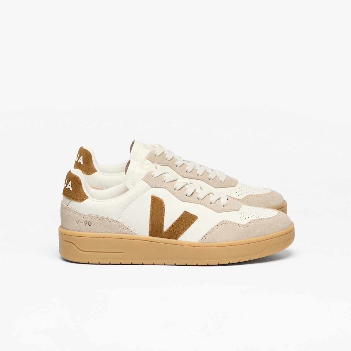 V-90 LEATHER PURE CAMEL ALMOND NATURAL