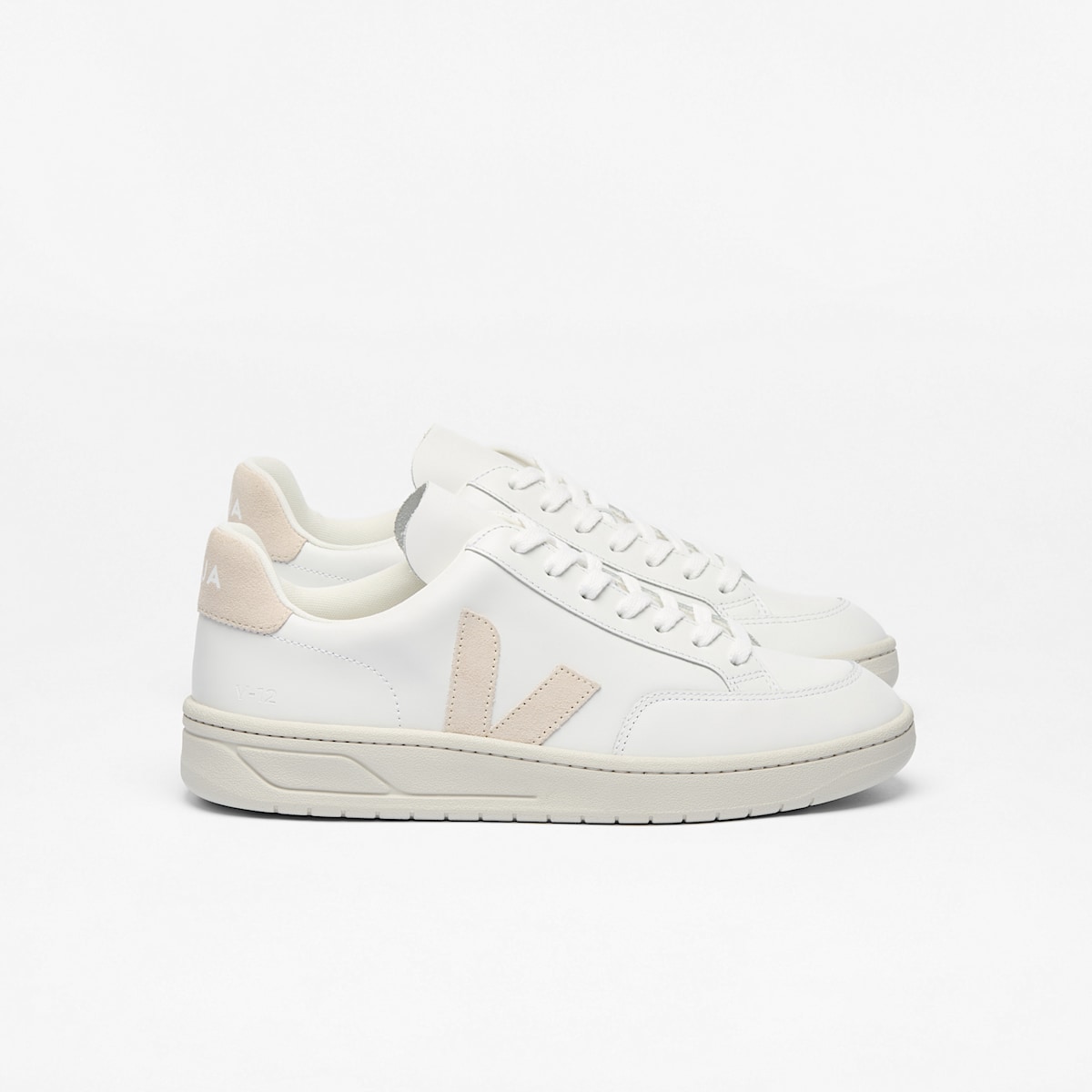V-12 LEATHER WHITE SABLE